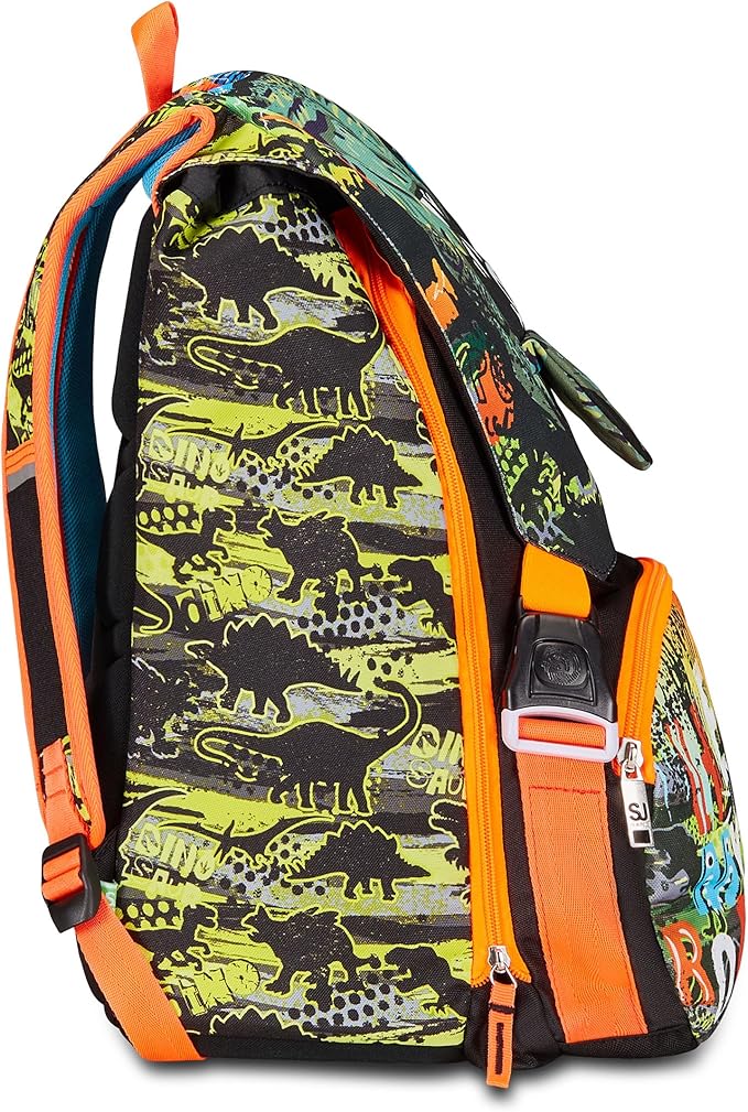 ZAINO SJ Gang Estensibile RexMe - Nero Arancione