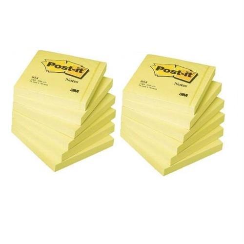 Foglietti Post-it® Notes - 76x76 mm - Giallo Canary - 100 ff