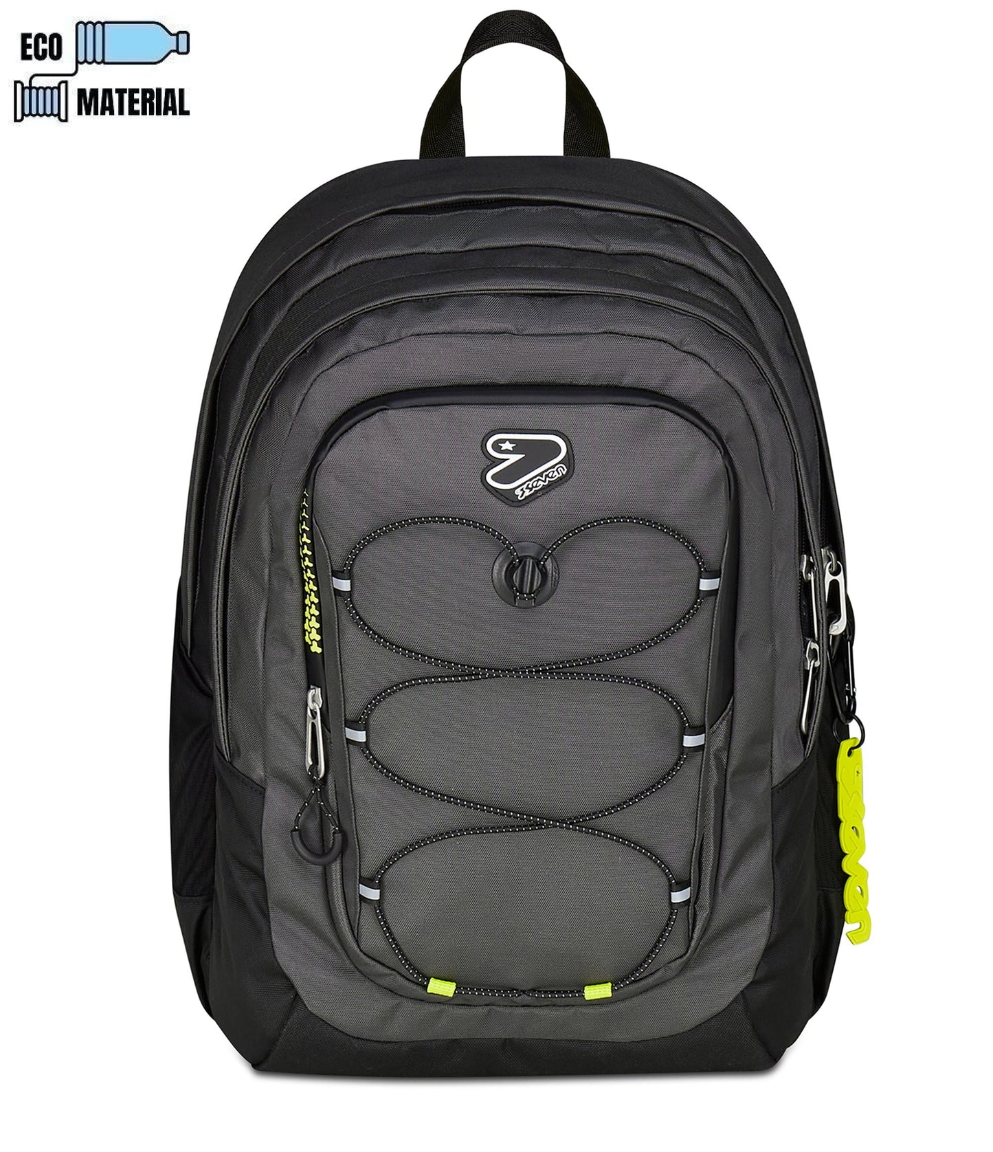 ZAINO SEVEN TECH SEVEN GRS LINEA GRIGIO