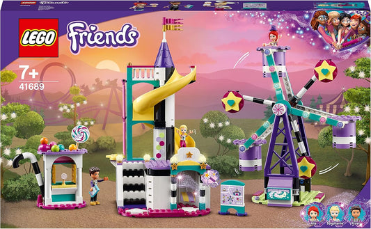 LEGO 41689 Friends La Ruota panoramica e lo scivolo magici