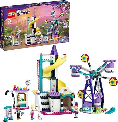 LEGO 41689 Friends La Ruota panoramica e lo scivolo magici