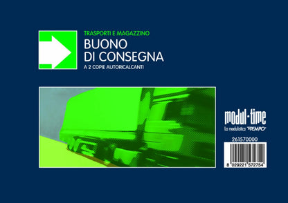 BUONO DI CONSEGNA 12X17 2COPIE 5PZ