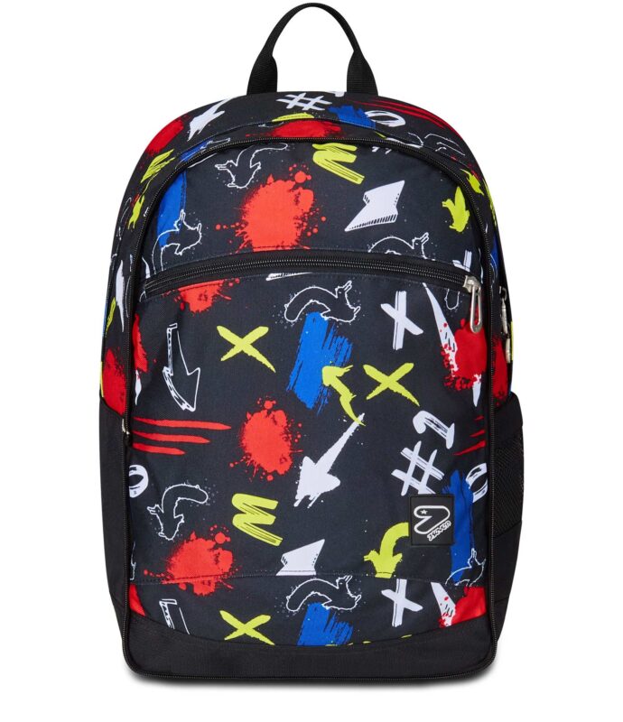 SEVEN - Zaino Scuola Pro XXL REVERSEBLE DETACH graffiti load